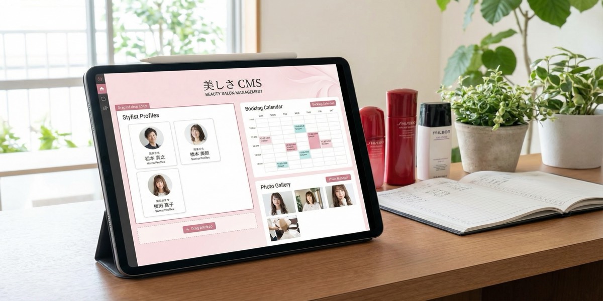 美容サロン向けCMSシステム
